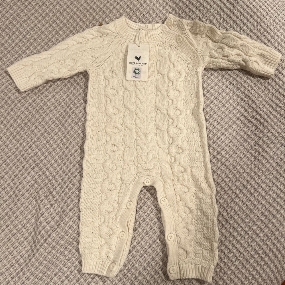 Cable Knit One Piece